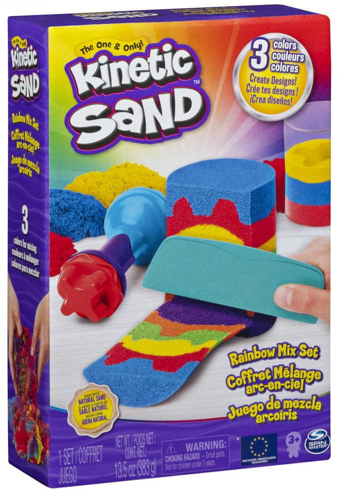 Kinetic Sand Dúhová hracia sada